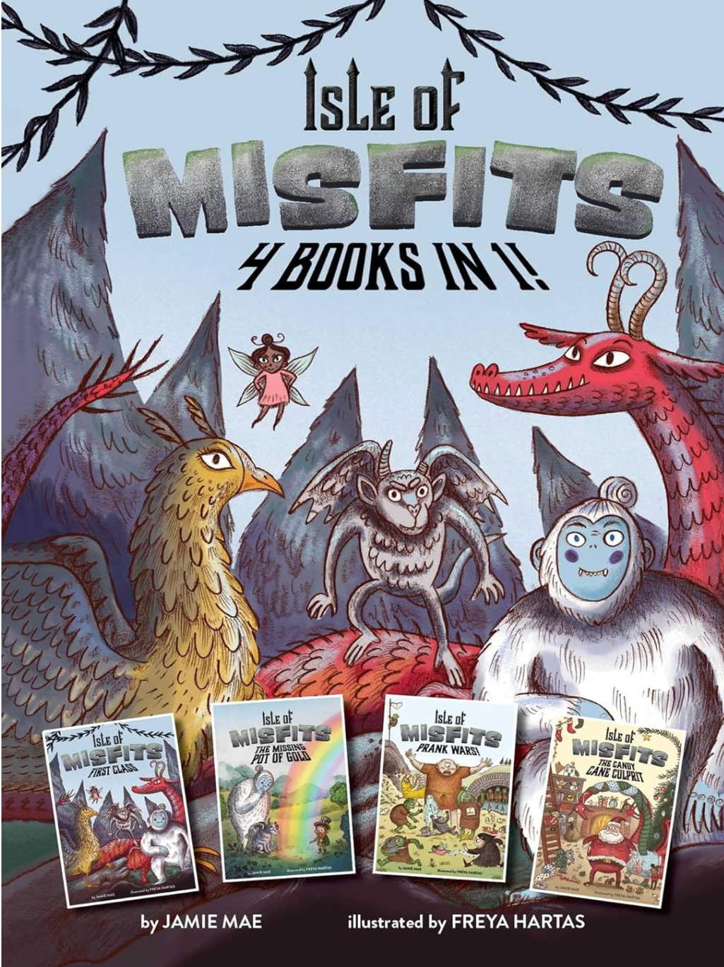 Isle of Misfits 4 Books in 1! Hardcover